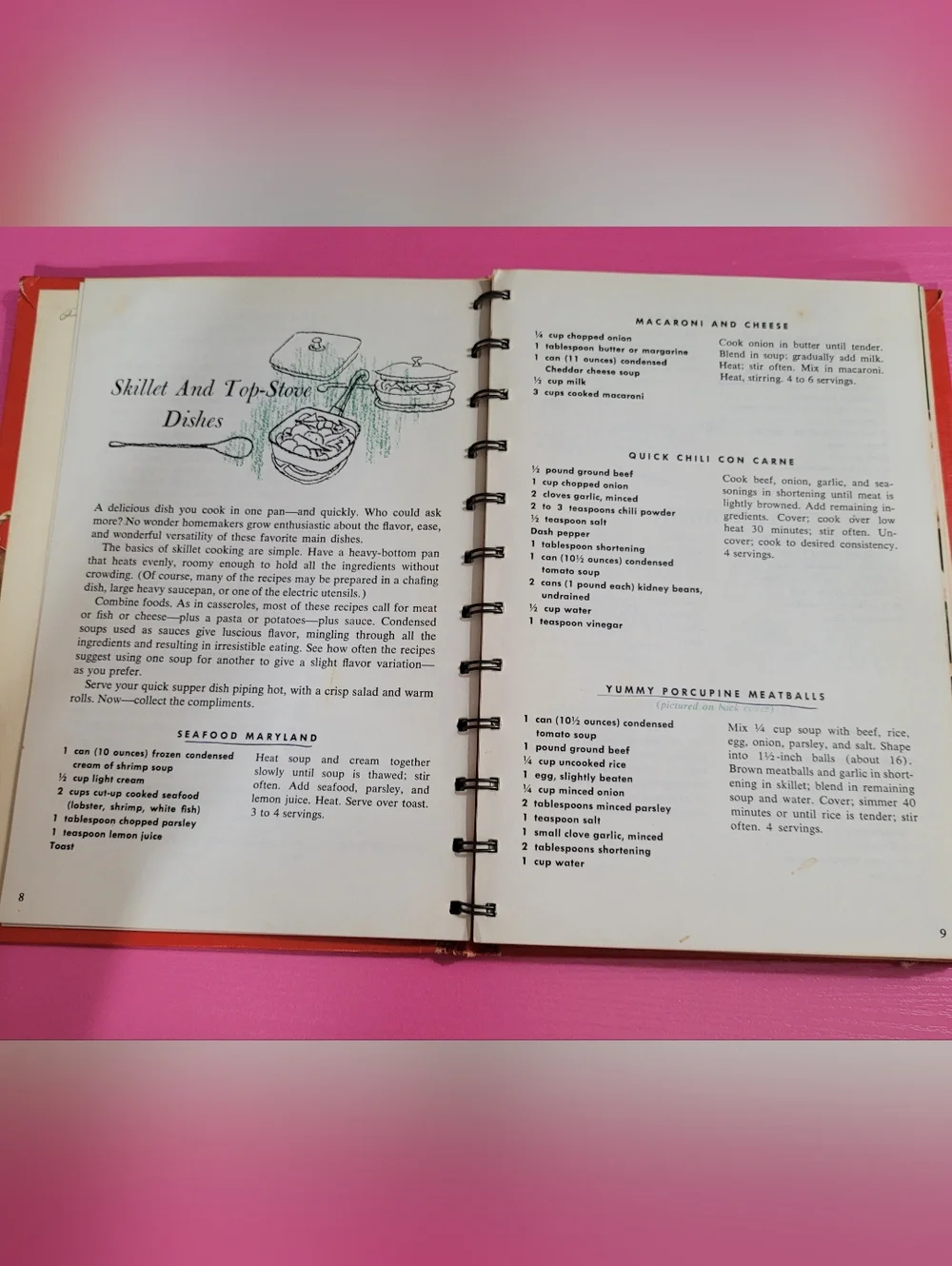 Vintage Campbell Cookbook 
